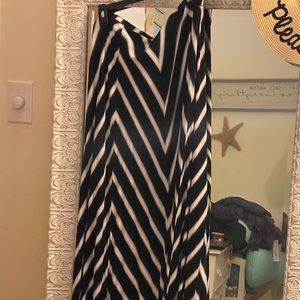 Cute, soft, flair maxi skirt- long